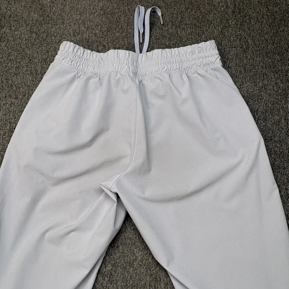 Under‎ Armour Mens Squad Warm-Up Pants Gray Medium Tall Tapered Zip Ankle